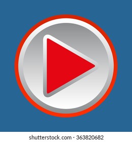 play. icon. vector design