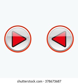 play. icon. vector design