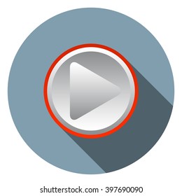 play. icon. vector design