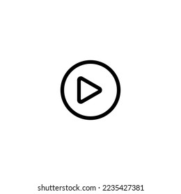 play icon vector design templates 