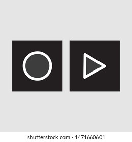 Play  icon vector eps - 10