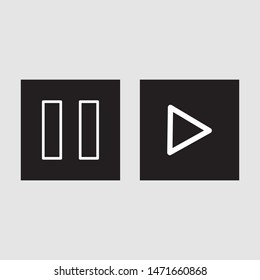Play  icon vector eps - 10