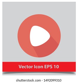 play icon Vector EPS 10 design template