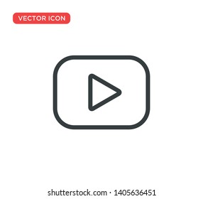 Play Icon Vector Illustration Design