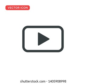 Play Icon Vector Illustration Design