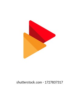 Play icon vector illustration design template