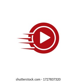 Play icon vector illustration design template