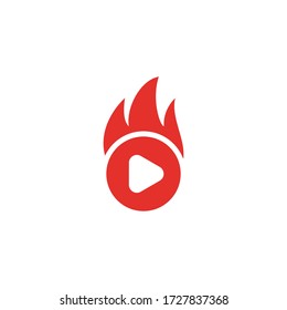 Play icon vector illustration design template