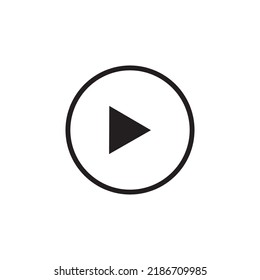 play icon vector illustration logo design