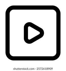 Play icon vector illustration style