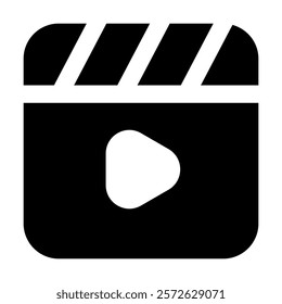 Play icon vector illustration style