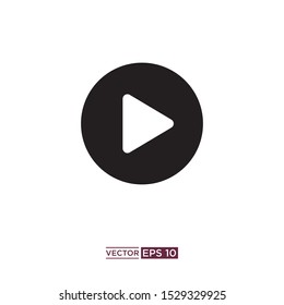 play icon vector illustration template