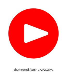 play icon vector. perfect for multimedia player interface button and any purposes