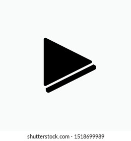 Play Icon - Vector, Sign and Symbol for Design, Presentation, Website or Apps Elements. 