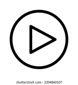 Play Icon Vector Symbol Design Illustration