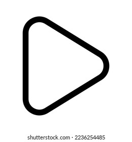 Play Icon Vector Symbol Design Illustration