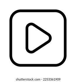 Play Icon Vector Symbol Design Illustration