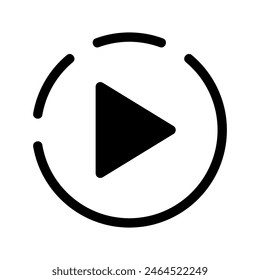 Play Icon Vector Symbol Design Illustration