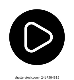 Play Icon Vector Symbol Design Illustration