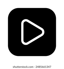 Play Icon Vector Symbol Design Illustration