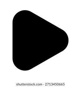 Symbol abspielen, Vektorsymbol-Entwurfsgrafik