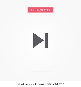 play Icon. video sign