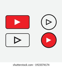 Play icons collection. Great vectors for multimedia, music, videos, applications, web, social media etc.
