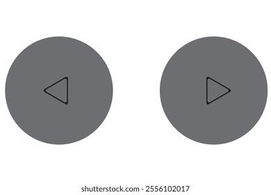 Play Icons set. Play button sign and symbol