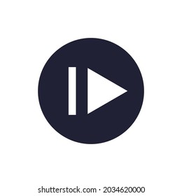 play icons symbol vector elements for infographic web