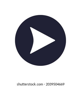 play icons symbol vector elements for infographic web
