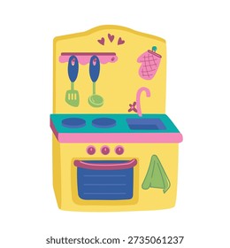 Play Kitchen Toy Set for Imaginative Role Play and Child Development