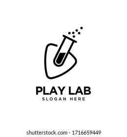 Play Lab Logo Design Template