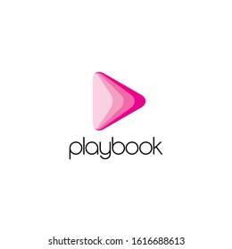 Play Layer Logo Icon Design Template Elements