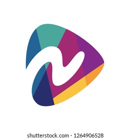 Play Letter N Logo