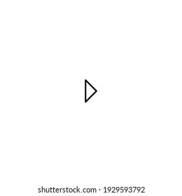 Vektorsymbol der Abspiellinie