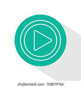 Play line icon