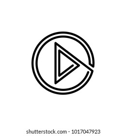 Play Lineart Logo