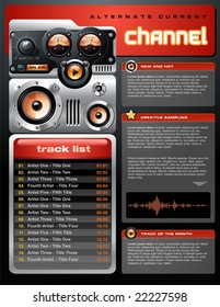 Play list layout