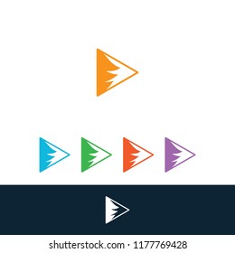Play logo FOX design