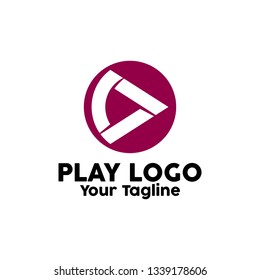 Play Logo, Play Icon Button Design
