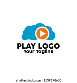 Play Logo, Play Icon Button Design