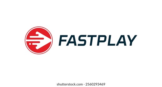 Play logo and speed effects. Media and play symbol logo design, Media logo, multimedia icon