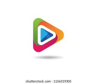 play logo Vector icon template