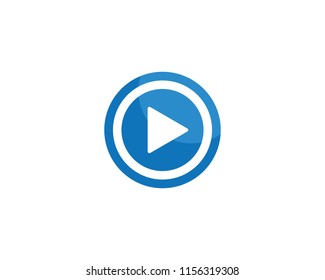 play logo Vector icon template