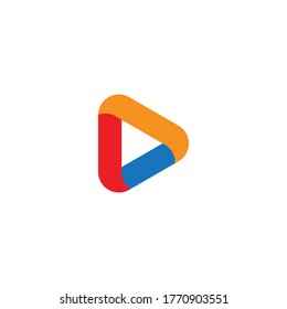 Vorlage für das Logo-Vektorsymbol abspielen