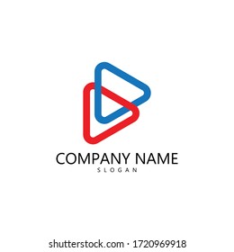 Loop Video Logo Design Template Stock Vector (Royalty Free) 502252561