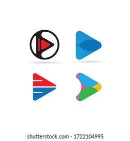 play logo vector template design