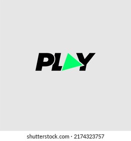 REPRODUCIR el logotipo con el icono de escritura y vector