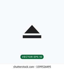 play media button icon vector template design concept
