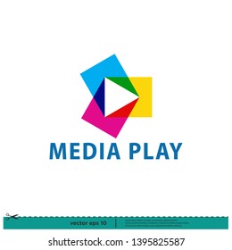 	
Play Media Button Symbol Logo Icon Vector